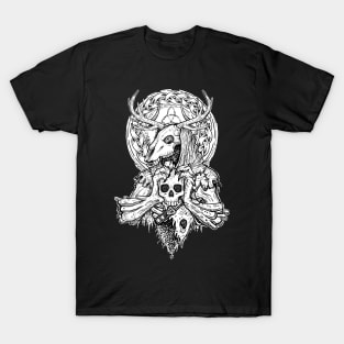 Forest demon from slavic mythology witcher T-Shirt